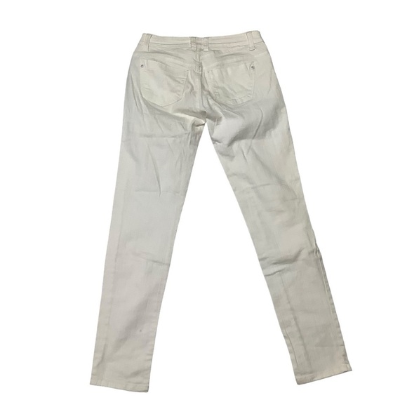 Forever 21 Jeans Lot Sz 25 White Grey Slim Skinny - Picture 3 of 13